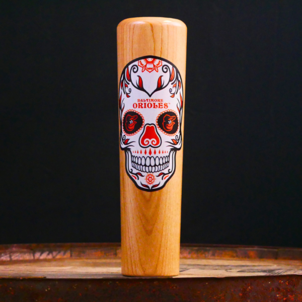 Dugout Mugs® Baltimore Orioles Inked! Sugar Skull Dugout Mug