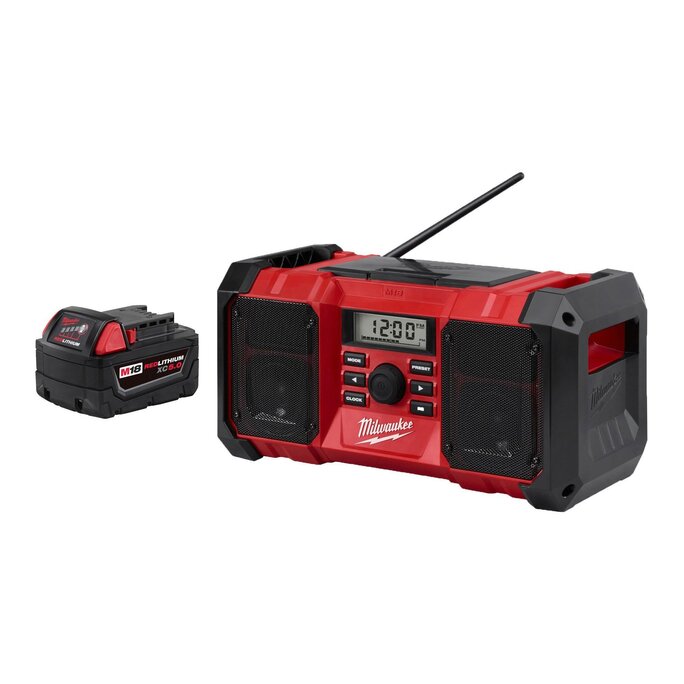 Milwaukee m18 jobsite discount radio