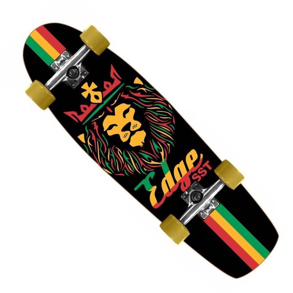 CALI Strong - CALI Strong King Rasta Skateboard Cruiser Complete ...