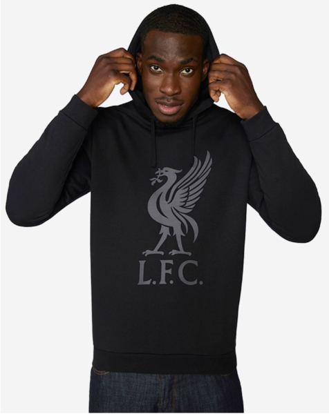 Anfield Shop - Liverpool FC Mens Liverbird Black Hoody - Military ...