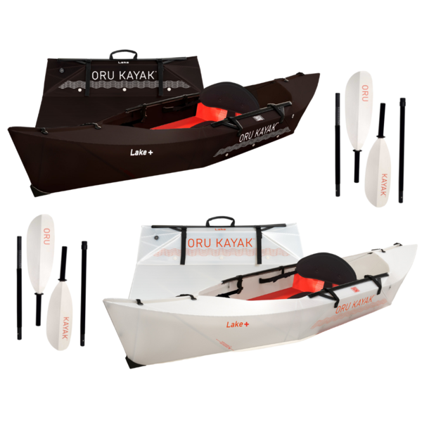 Oru Kayak Lake Sport Sweetheart Duo Bundle Military & First