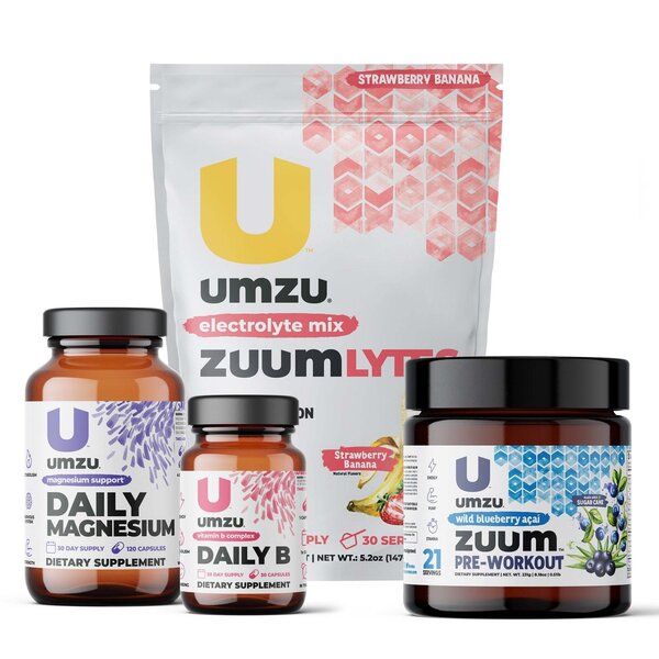 UMZU - Hydration Bundle: ZUUM LYTES, DAILY MAGNESIUM, DAILY B & ZUUM ...