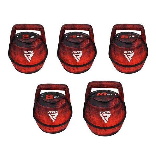 Barbell Flex RDX F1 2 to 12kg Sand Filled Kettlebell Military