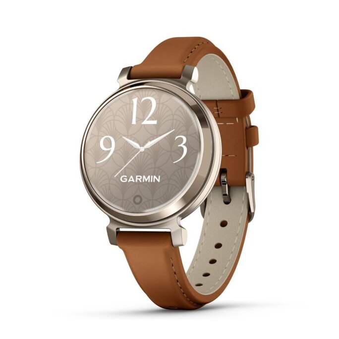 Garmin - Lily 2 Leather Smartwatch - Military & Gov't Discounts | GOVX