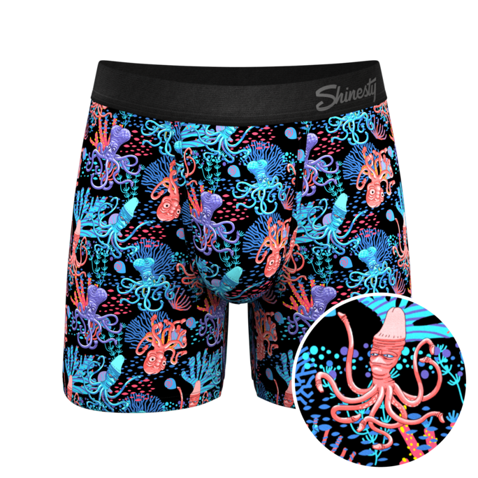 Shinesty - The Swollen Tentacles, Octopus Ball Hammock® Pouch Underwear -  Military & First Responder Discounts