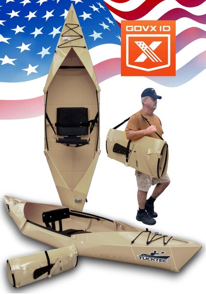 Tucktec Folding Kayaks - GovX Special Folding Kayak | Hard-Shell | 2 ...