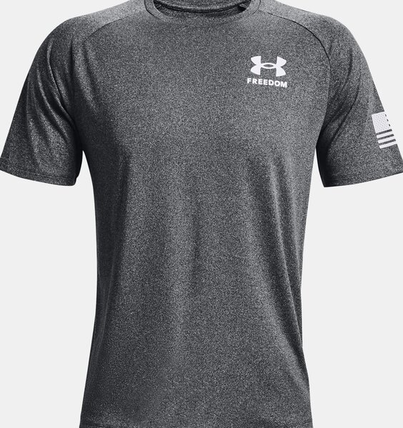 Under Armour - Men's UA Tech Freedom Short Sleeve T-Shirt - Military ...