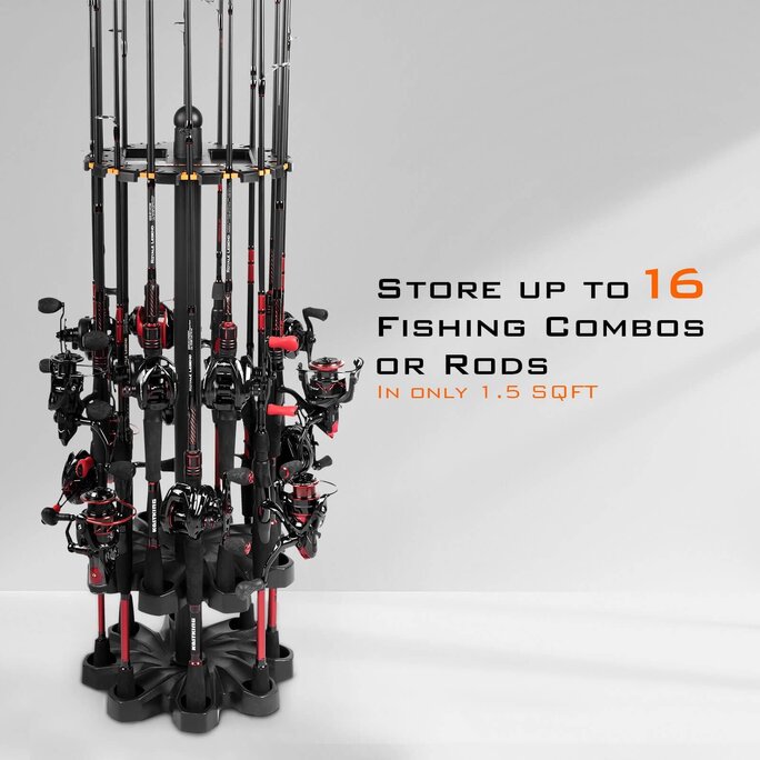 kastking patented v15 vertical fishing rod holder install anchor for center mounting hole KastKing Patented Vertical Fishing Rod