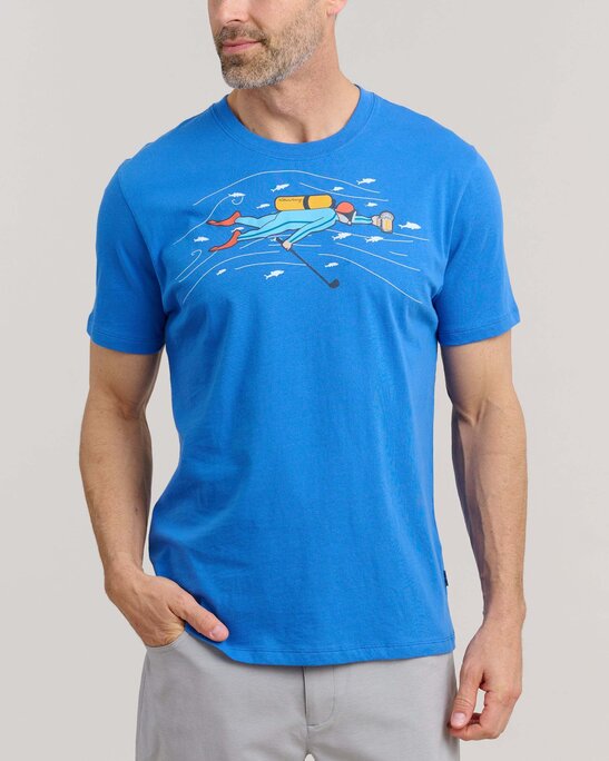 William Murray Golf - Scuba Steve T-Shirt - Military & First