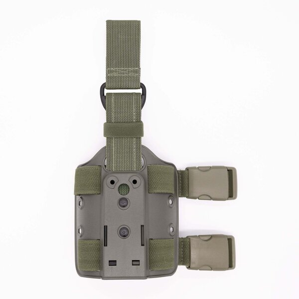 Safariland - Model 6009-6 Double Strap Leg Shroud with D-Ring