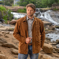 Madison Creek Outfitters - Franklin Waxed Goat Suede Leather