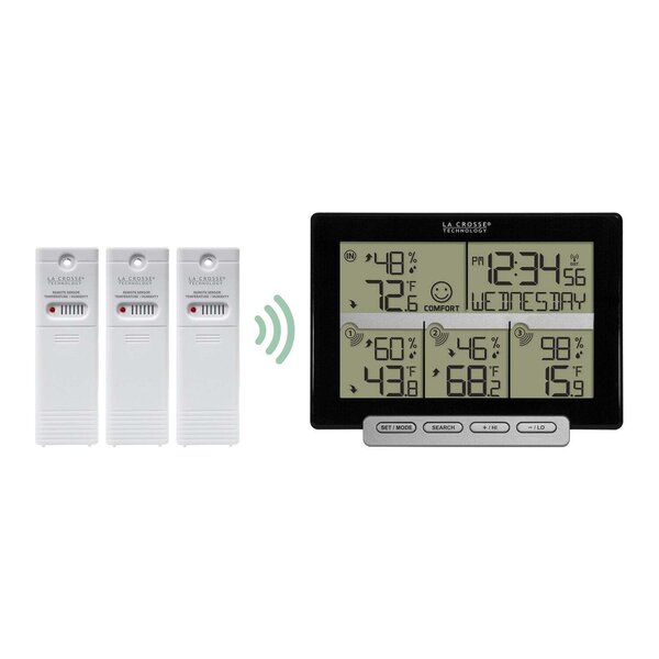 La Crosse Technology - 308-1412-3TXV2 Weather Station w/ Multiple ...