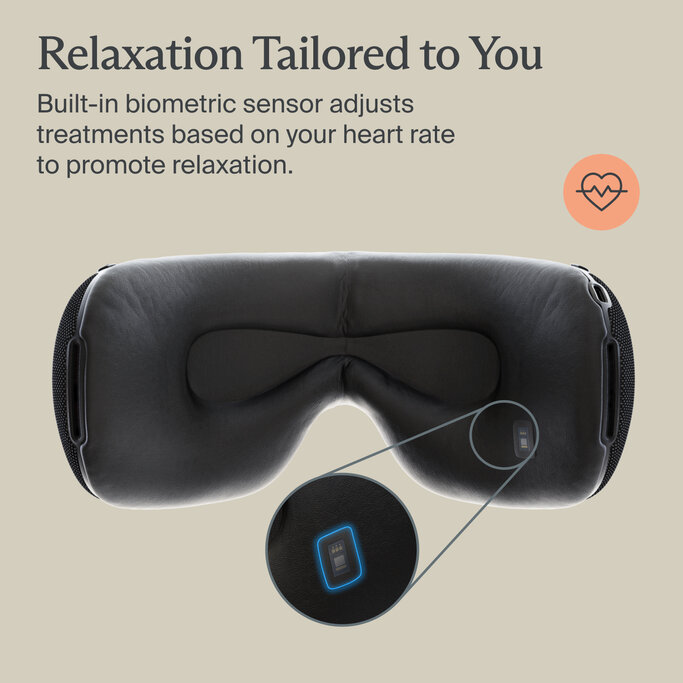 Therabody - Therabody SmartGoggles Heated Eye & Temple Massager