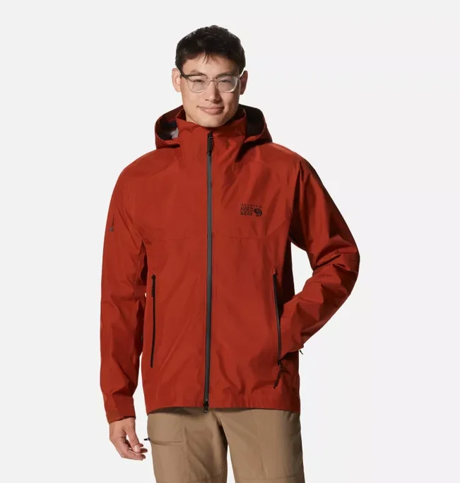 Mountain Hardwear - Men's TrailVerse GORE-TEX Jacket - Military
