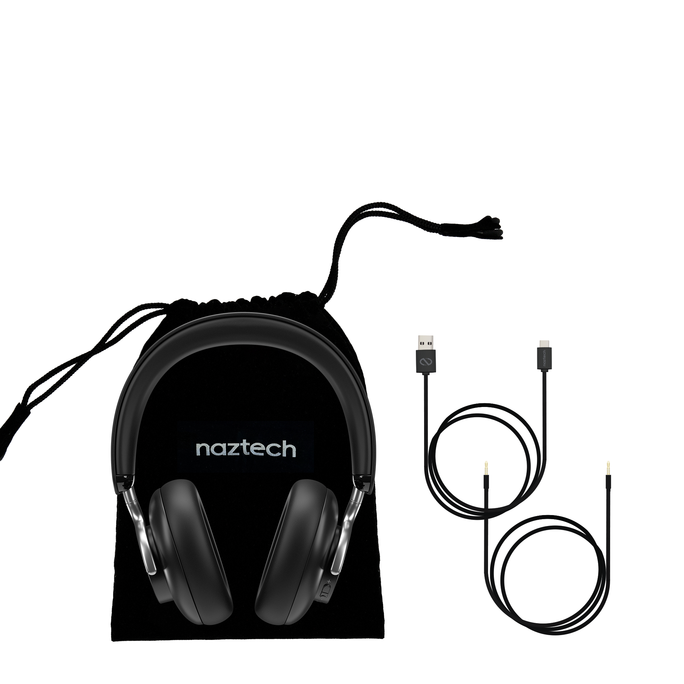 Naztech - Aura 360 ANC Wireless Noise Cancelling Over-the-Ear