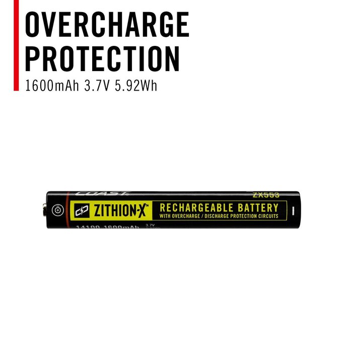 COAST Products - ZX553 Rechargeable Battery - Military & First