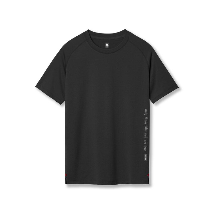 ASRV - 0839. 3D-Lite® 2.0 Lycra® Fitted Tee - Black 
