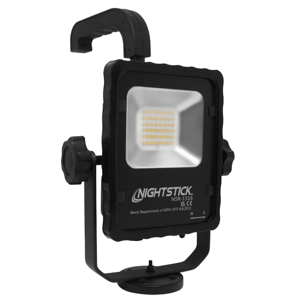 Nightstick Shop NSR 1516 Rechargeable LED Scene Light W Magnetic Base Nightstick shop nsr 1516 rechargeable led scene light w magnetic base