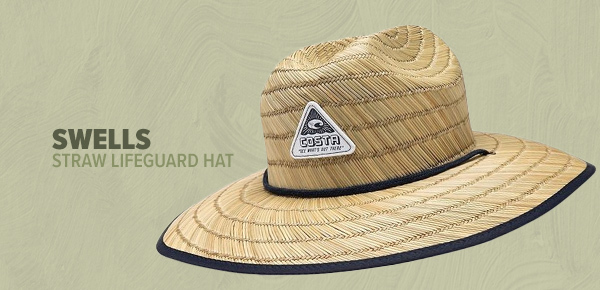Swells Straw Lifeguard Hat