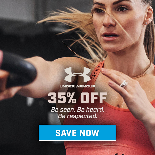 UNDER ARMOUR: 35% OFF