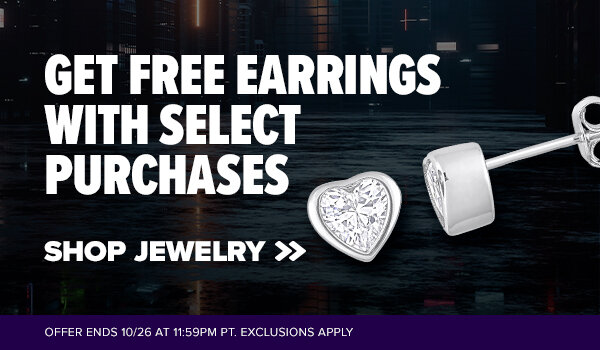 Earrings Gift With Purchase