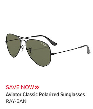 RB3025 Aviator Classic Polarized Sunglasses