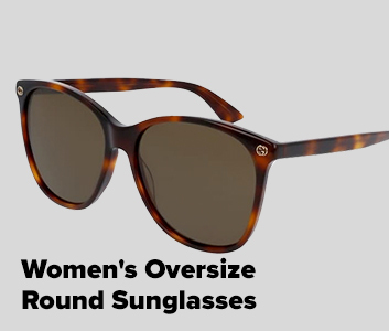 Women's Oversize Round Sunglasses